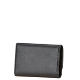プラダ キーケース 4連 ブラック ゴールド レザー レディース PRADA 【中古】